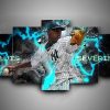New York Yankees 1 - Sport 5 Panel Canvas Art Wall Decor