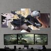 Nier Automata Yorha 2B Katana - Gaming 5 Panel Canvas Art Wall Decor