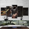 Nier Automata Yorha 2B Katana 01 - Gaming 5 Panel Canvas Art Wall Decor