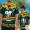 Oakland Athletics Snoopy Hawaiian Shirt