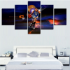 Oklahoma City Thunder 35 Footballer Kevin - Sport 5 Panel Canvas Art Wall Decor