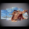 One Whitebeard - Anime 5 Panel Canvas Art Wall Decor