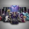 Overlord - Anime 5 Panel Canvas Art Wall Decor
