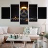 Overwatch 02 - Gaming 5 Panel Canvas Art Wall Decor