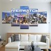 Overwatch 2 - Gaming 5 Panel Canvas Art Wall Decor
