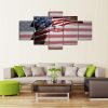 Patriots Armed - Army 5 Panel Canvas Art Wall Decor