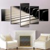 Piano Keyboard - Music 5 Panel Canvas Art Wall Decor
