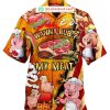 Pig Wanna Rub My Meat Funny Barbecue Hawaiian Shirt