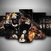 Pittsburgh Steelers - Atonio Brown 1 - Sport 5 Panel Canvas Art Wall Decor