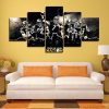 Pittsburgh Steelers 2 - Sport 5 Panel Canvas Art Wall Decor