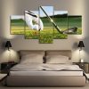 Play Golf - Sport 5 Panel Canvas Art Wall Decor