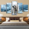 Polar Bear 1 - Animal Canvas Wall Art