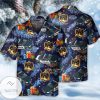 Police Christmas Pattern Merry Christmas Hawaiian Shirt