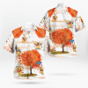 Pooh Autumn Hawaiian Shirt