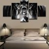 Predator Arnold Schwarzenegger - Movie 5 Panel Canvas Art Wall Decor