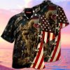 Proud Memories Veteran All Over Printed Hawaiian Shirt