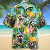 Raccoon Pineapple Hawaiian Shirt