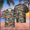 Railway Ge Tier 4 Locomotive Hawaiian Shirt