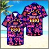 Real Men Smell Like Barbecue Bbq Hawaiian Shirt