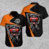 Red Blood Motor Monster Hawaiian Shirt Summer Button Up