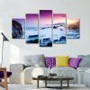 Reef Sunset Sunshine - Nature 5 Panel Canvas Art Wall Decor