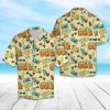 Retro Summer Vacation Hawaiian Shirt Summer Button Up