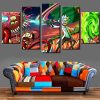 Rick & Morty Inspired 5 - Cartoon 5 Panel Canvas Art Wall Decor