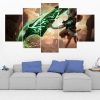 Riven - League Of Legends - Gaming 5 Panel Canvas Art Wall Decor