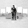 Road Warrior - Movie 5 Panel Canvas Art Wall Decor