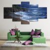 Rocky Shore 02 - Nature 5 Panel Canvas Art Wall Decor