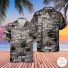 Royal Navy Merlin Hm Mk2 Hawaiian Shirt