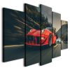 Rwb Porsche 911 Sport Racing Car - Automative 5 Panel Canvas Art Wall Decor