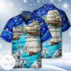 Sail Love Ocean And Sky Christmas Style Hawaiian Shirt- Tagotee