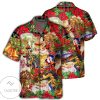 Santa Cowboy Christmas Red Style Hawaiian Shirt