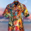 Saxophone Lover All Over Printed Hawaiian Shirt