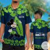 Seattle Seahawks & Mickey Mouse Hawaiian Shirt