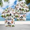 Shetland Sheepdog Vacation Hawaiian Shirt Summer Button Up
