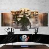 Siege Sledge - Gaming 5 Panel Canvas Art Wall Decor
