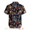 Skull Feather Hawaiian Shirt