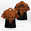 Skull Jeep Hawaiian Shirt