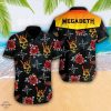 Skull Megadeth Music Rock Band Summer Vacation Hawaiian Shirt