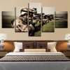 Sniper Sniper Call Of Dut - Gaming 5 Panel Canvas Art Wall Decor