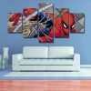 Spider-Man - Dc 5 Panel Canvas Art Wall Decor