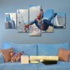 Spiderman 05- Dc 5 Panel Canvas Art Wall Decor
