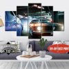 Sport Cars Ford Mustang 3 - Automative 5 Panel Canvas Art Wall Decor
