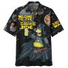 Star Wars And Homer Simpson Summer Vacation Hawaiian Shirt