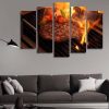 Steak Restaurant - Kitchen 5 Panel Canvas Art Wall Decor