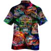 Sugar Skull Colorful Hawaiian Shirt