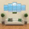 Summer Landscape With Ararat Mountain - Nature 5 Panel Canvas Art Wall Decor