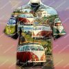 Summer Time Car Camping Lover All Over Printed Hawaiian Shirt